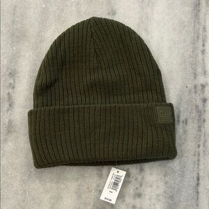 NWT Gap Youth Kids Beanie S/M Olive Green